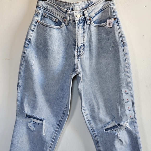 73 NWT OLD NAVY CURVY STRAIGHT ANKLE JEANS WOMEN'S SIZE 8 - Picture 2 of 5